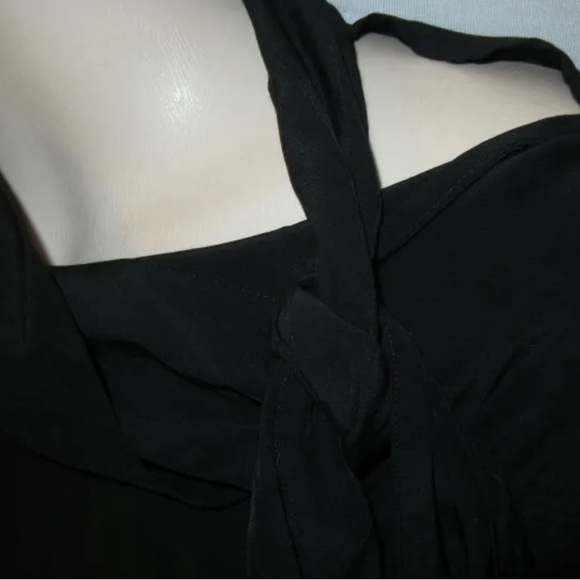 Prologue Womens Long Sleeve Tie Neck Shirt - Picture 6 of 7